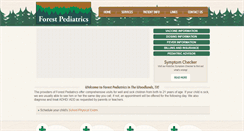 Desktop Screenshot of forestpediatrics.com